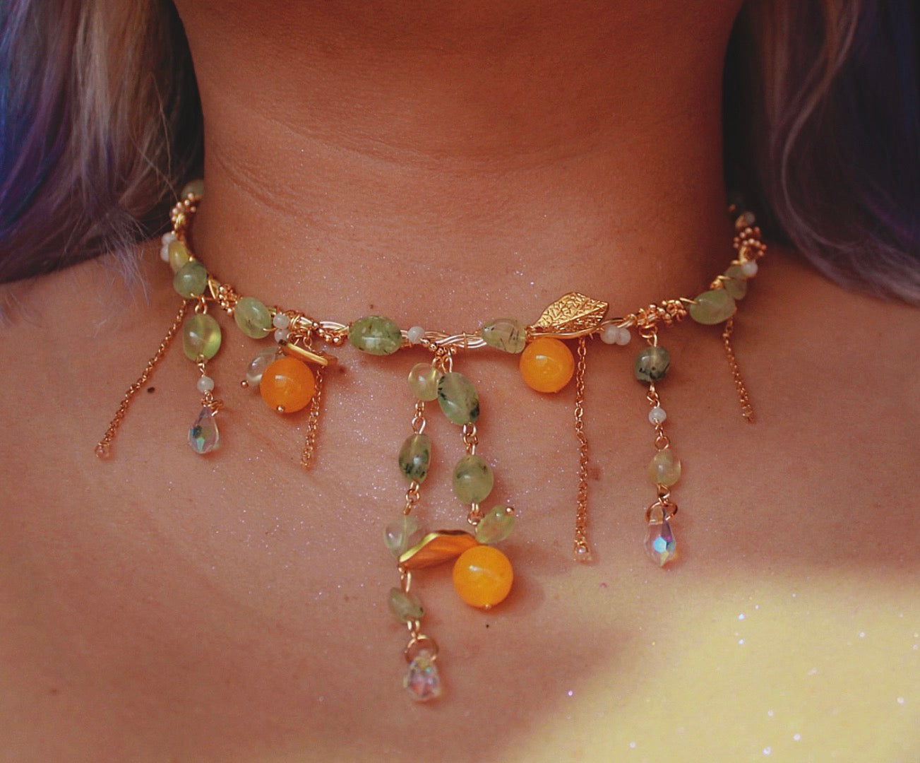 Choker Naranjas dulces